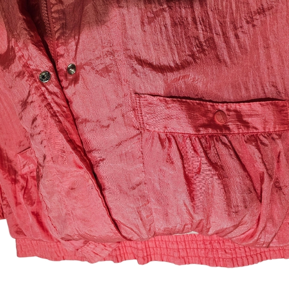 80s Ellesse Old School Windbreaker Jacket XXL - Picture 9 of 10